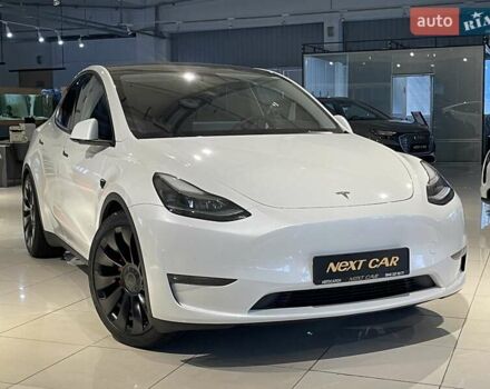 Белый Тесла Model Y, объемом двигателя 0 л и пробегом 14 тыс. км за 47800 $, фото 2 на Automoto.ua