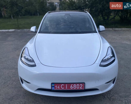 Белый Тесла Model Y, объемом двигателя 0 л и пробегом 58 тыс. км за 24000 $, фото 11 на Automoto.ua