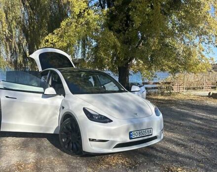 Білий Тесла Model Y, об'ємом двигуна 0 л та пробігом 62 тис. км за 29700 $, фото 1 на Automoto.ua