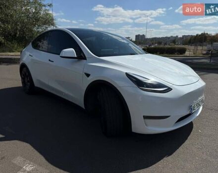 Белый Тесла Model Y, объемом двигателя 0 л и пробегом 56 тыс. км за 26000 $, фото 11 на Automoto.ua