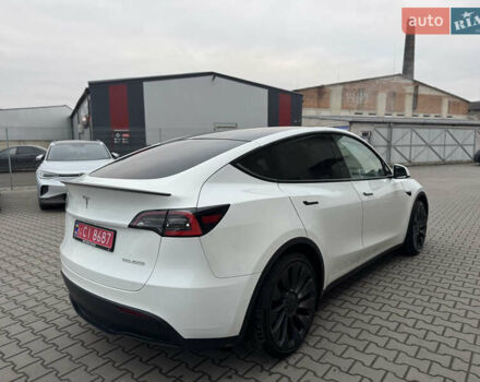 Белый Тесла Model Y, объемом двигателя 0 л и пробегом 29 тыс. км за 21700 $, фото 4 на Automoto.ua