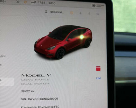 Белый Тесла Model Y, объемом двигателя 0 л и пробегом 38 тыс. км за 28900 $, фото 56 на Automoto.ua