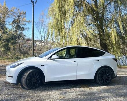 Білий Тесла Model Y, об'ємом двигуна 0 л та пробігом 62 тис. км за 29700 $, фото 2 на Automoto.ua