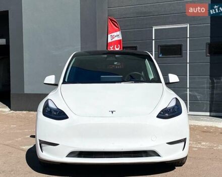 Тесла Model Y 2022 у Києві на Automoto.ua Білий Тесла Model Y, об'ємом двигуна 0 л та пробігом 59 тис. км за 31999 $, фото 2 на Automoto.ua