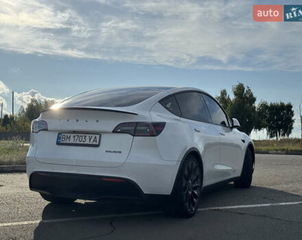 Белый Тесла Model Y, объемом двигателя 0 л и пробегом 51 тыс. км за 31000 $, фото 11 на Automoto.ua