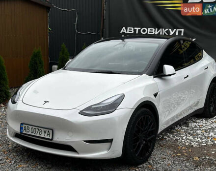 Белый Тесла Model Y, объемом двигателя 0 л и пробегом 57 тыс. км за 32000 $, фото 3 на Automoto.ua