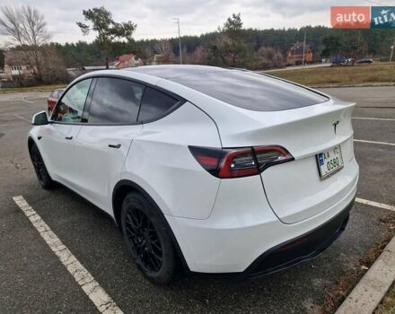 Белый Тесла Model Y, объемом двигателя 0 л и пробегом 47 тыс. км за 26200 $, фото 4 на Automoto.ua