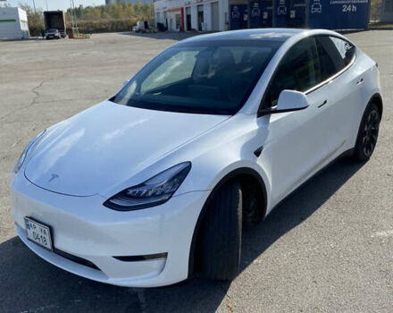Белый Тесла Model Y, объемом двигателя 0 л и пробегом 2 тыс. км за 35000 $, фото 13 на Automoto.ua