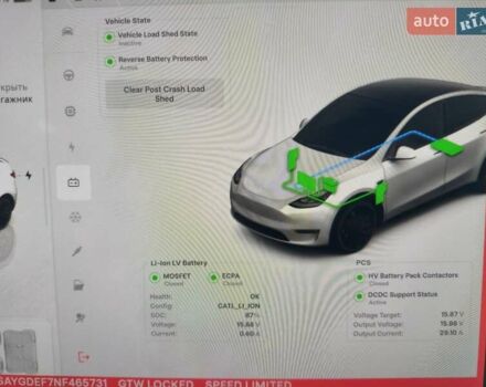 Белый Тесла Model Y, объемом двигателя 0 л и пробегом 35 тыс. км за 27000 $, фото 21 на Automoto.ua