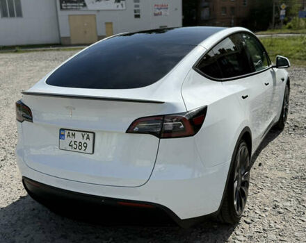Білий Тесла Model Y, об'ємом двигуна 0 л та пробігом 57 тис. км за 27000 $, фото 7 на Automoto.ua