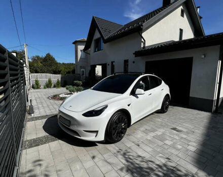 Белый Тесла Model Y, объемом двигателя 0 л и пробегом 59 тыс. км за 26999 $, фото 16 на Automoto.ua