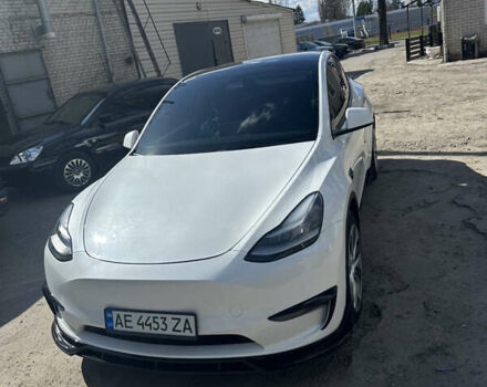 Белый Тесла Model Y, объемом двигателя 0 л и пробегом 38 тыс. км за 32500 $, фото 5 на Automoto.ua