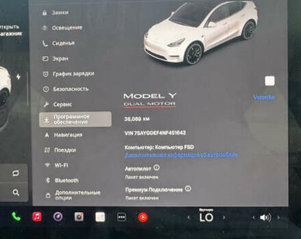 Білий Тесла Model Y, об'ємом двигуна 0 л та пробігом 38 тис. км за 27000 $, фото 11 на Automoto.ua