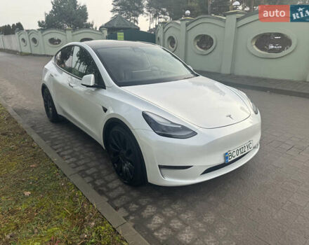 Белый Тесла Model Y, объемом двигателя 0 л и пробегом 86 тыс. км за 24500 $, фото 2 на Automoto.ua