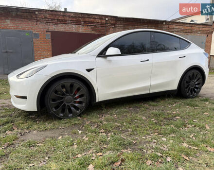 Белый Тесла Model Y, объемом двигателя 0 л и пробегом 50 тыс. км за 39900 $, фото 9 на Automoto.ua