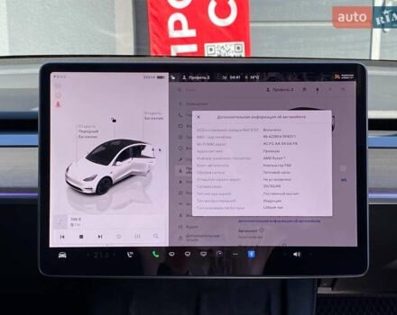 Тесла Model Y 2022 у Києві на Automoto.ua Білий Тесла Model Y, об'ємом двигуна 0 л та пробігом 59 тис. км за 31999 $, фото 22 на Automoto.ua