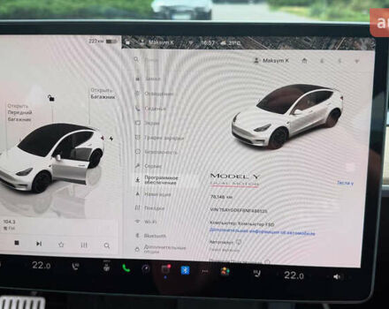 Білий Тесла Model Y, об'ємом двигуна 0 л та пробігом 80 тис. км за 33000 $, фото 13 на Automoto.ua