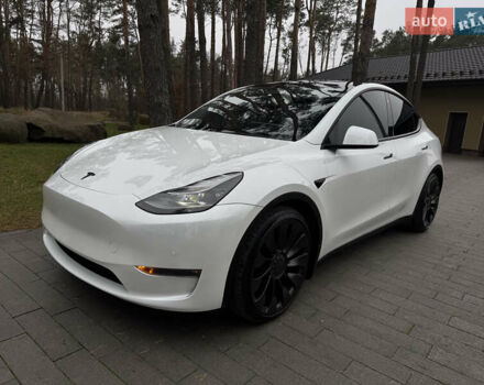 Белый Тесла Model Y, объемом двигателя 0 л и пробегом 74 тыс. км за 25700 $, фото 8 на Automoto.ua