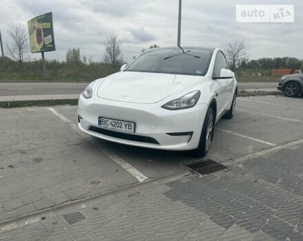 Білий Тесла Model Y, об'ємом двигуна 0 л та пробігом 39 тис. км за 37500 $, фото 35 на Automoto.ua