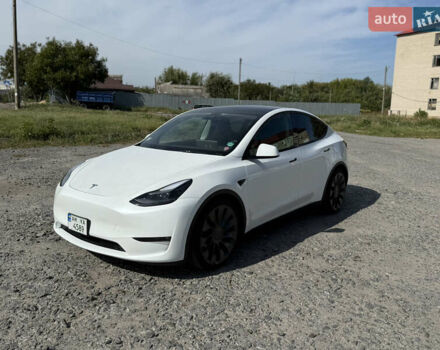 Білий Тесла Model Y, об'ємом двигуна 0 л та пробігом 57 тис. км за 27000 $, фото 2 на Automoto.ua