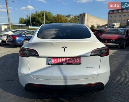 Тесла Model Y 2022 в Луцке на Automoto.ua Белый Тесла Model Y, объемом двигателя 0 л и пробегом 243 тыс. км за 18500 $, фото 5 на Automoto.ua
