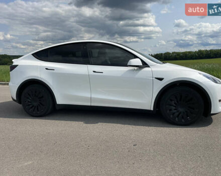 Белый Тесла Model Y, объемом двигателя 0 л и пробегом 76 тыс. км за 24900 $, фото 6 на Automoto.ua