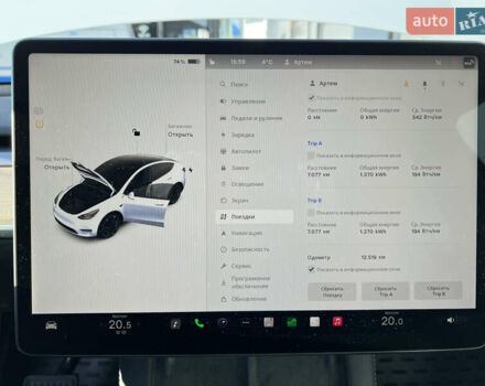 Тесла Model Y 2022 в Одессе на Automoto.ua Белый Тесла Model Y, объемом двигателя 0 л и пробегом 12 тыс. км за 44900 $, фото 30 на Automoto.ua