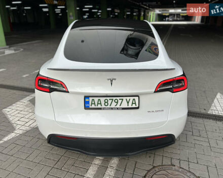 Белый Тесла Model Y, объемом двигателя 0 л и пробегом 32 тыс. км за 31900 $, фото 6 на Automoto.ua