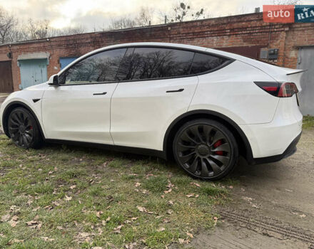 Белый Тесла Model Y, объемом двигателя 0 л и пробегом 50 тыс. км за 39900 $, фото 4 на Automoto.ua