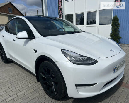 Белый Тесла Model Y, объемом двигателя 0 л и пробегом 22 тыс. км за 33900 $, фото 29 на Automoto.ua