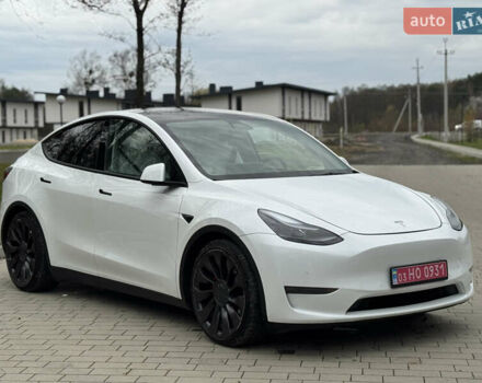 Білий Тесла Model Y, об'ємом двигуна 0 л та пробігом 115 тис. км за 25800 $, фото 17 на Automoto.ua