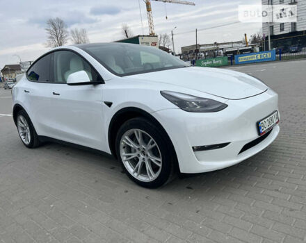 Білий Тесла Model Y, об'ємом двигуна 0 л та пробігом 15 тис. км за 36900 $, фото 3 на Automoto.ua