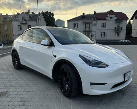 Білий Тесла Model Y, об'ємом двигуна 0 л та пробігом 38 тис. км за 27000 $, фото 9 на Automoto.ua