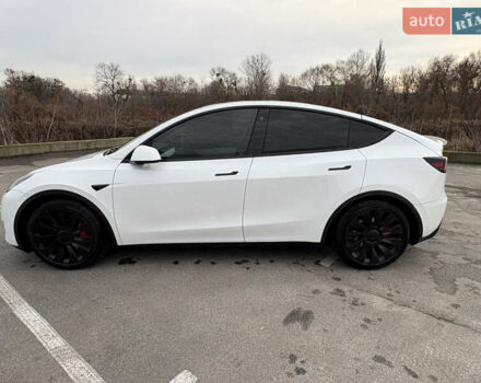 Білий Тесла Model Y, об'ємом двигуна 0 л та пробігом 65 тис. км за 29500 $, фото 3 на Automoto.ua