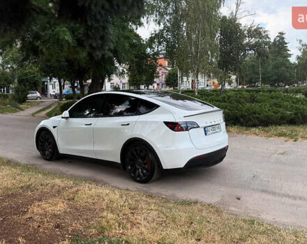 Білий Тесла Model Y, об'ємом двигуна 0 л та пробігом 80 тис. км за 33000 $, фото 1 на Automoto.ua