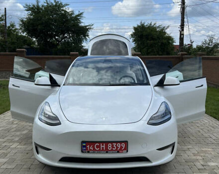 Тесла Model Y 2022 у Вінниці на Automoto.ua Білий Тесла Model Y, об'ємом двигуна 0 л та пробігом 43 тис. км за 28500 $, фото 11 на Automoto.ua