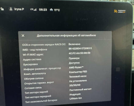 Білий Тесла Model Y, об'ємом двигуна 0 л та пробігом 96 тис. км за 22499 $, фото 20 на Automoto.ua