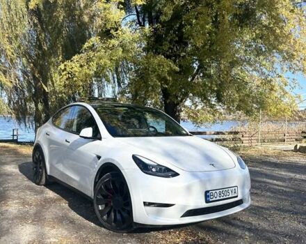 Білий Тесла Model Y, об'ємом двигуна 0 л та пробігом 62 тис. км за 29700 $, фото 20 на Automoto.ua