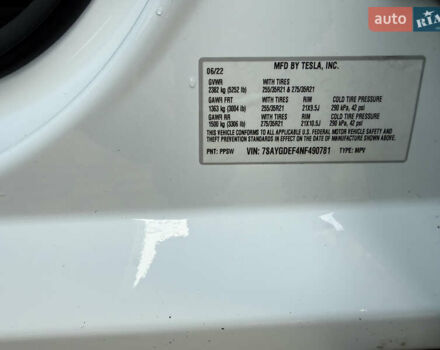 Белый Тесла Model Y, объемом двигателя 0 л и пробегом 129 тыс. км за 27400 $, фото 36 на Automoto.ua