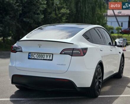 Білий Тесла Model Y, об'ємом двигуна 0 л та пробігом 43 тис. км за 26500 $, фото 4 на Automoto.ua