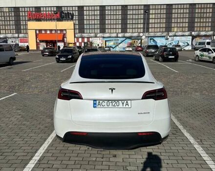 Білий Тесла Model Y, об'ємом двигуна 0 л та пробігом 23 тис. км за 37900 $, фото 5 на Automoto.ua