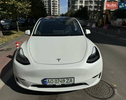 Белый Тесла Model Y, объемом двигателя 0 л и пробегом 5 тыс. км за 45600 $, фото 13 на Automoto.ua