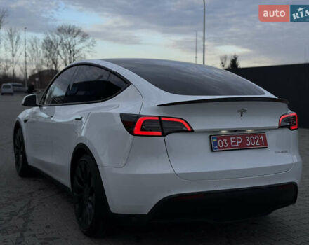 Белый Тесла Model Y, объемом двигателя 0 л и пробегом 59 тыс. км за 28950 $, фото 8 на Automoto.ua