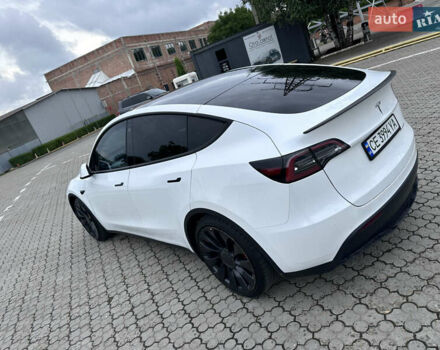 Білий Тесла Model Y, об'ємом двигуна 0 л та пробігом 49 тис. км за 32500 $, фото 44 на Automoto.ua