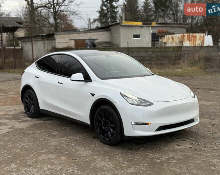 Белый Тесла Model Y, объемом двигателя 0 л и пробегом 16 тыс. км за 26500 $, фото 21 на Automoto.ua