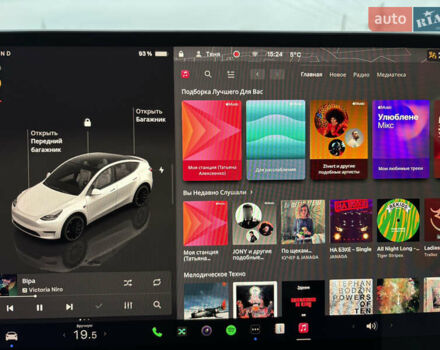 Білий Тесла Model Y, об'ємом двигуна 0 л та пробігом 65 тис. км за 29500 $, фото 19 на Automoto.ua