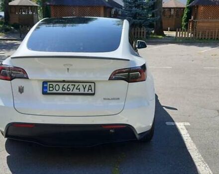 Белый Тесла Model Y, объемом двигателя 0 л и пробегом 62 тыс. км за 30700 $, фото 4 на Automoto.ua