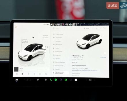Білий Тесла Model Y, об'ємом двигуна 0 л та пробігом 60 тис. км за 28500 $, фото 20 на Automoto.ua