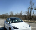 Белый Тесла Model Y, объемом двигателя 0 л и пробегом 35 тыс. км за 33000 $, фото 1 на Automoto.ua