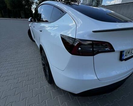 Белый Тесла Model Y, объемом двигателя 0 л и пробегом 59 тыс. км за 27999 $, фото 11 на Automoto.ua